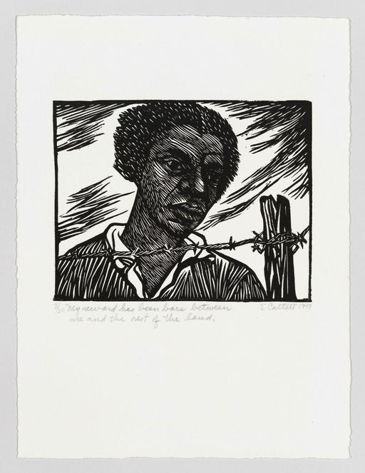 Elizabeth Catlett | My reward has been bars between me and the rest of ...