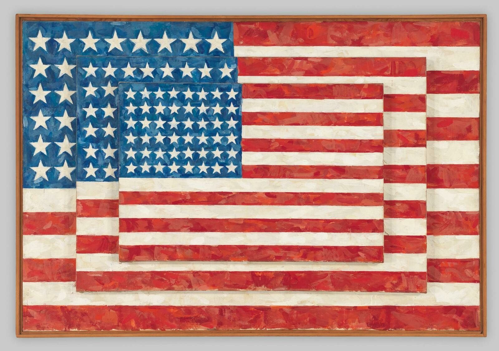 Jasper Johns | Three Flags | Whitney Museum of American Art