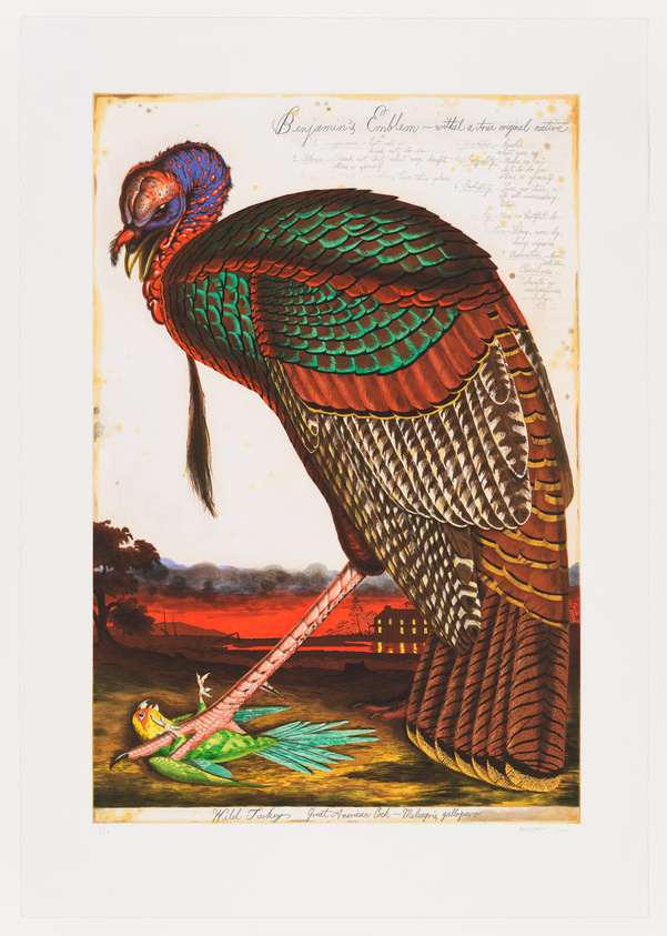 Svare Opmærksomhed af Walton Ford | Benjamin's Emblem | Whitney Museum of American Art