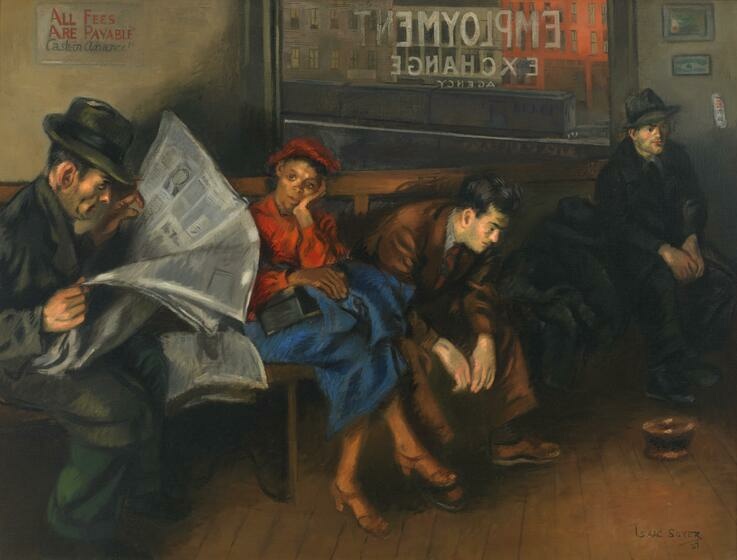 Isaac Soyer | Employment Agency | Whitney Museum of American Art