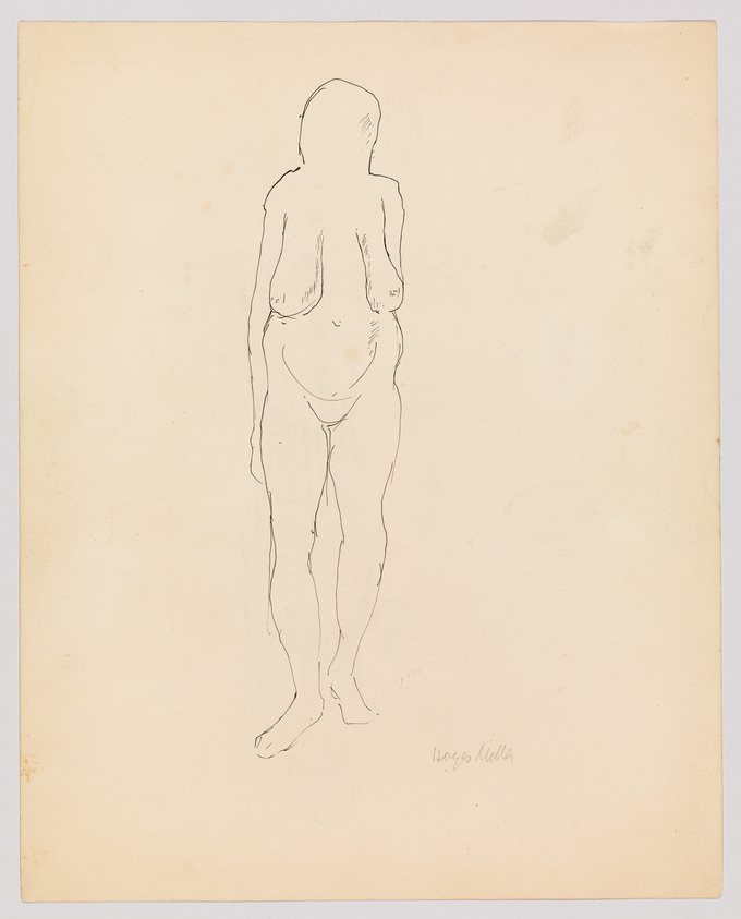 Kenneth Hayes Miller, (Standing Nude with Sagging Breasts)