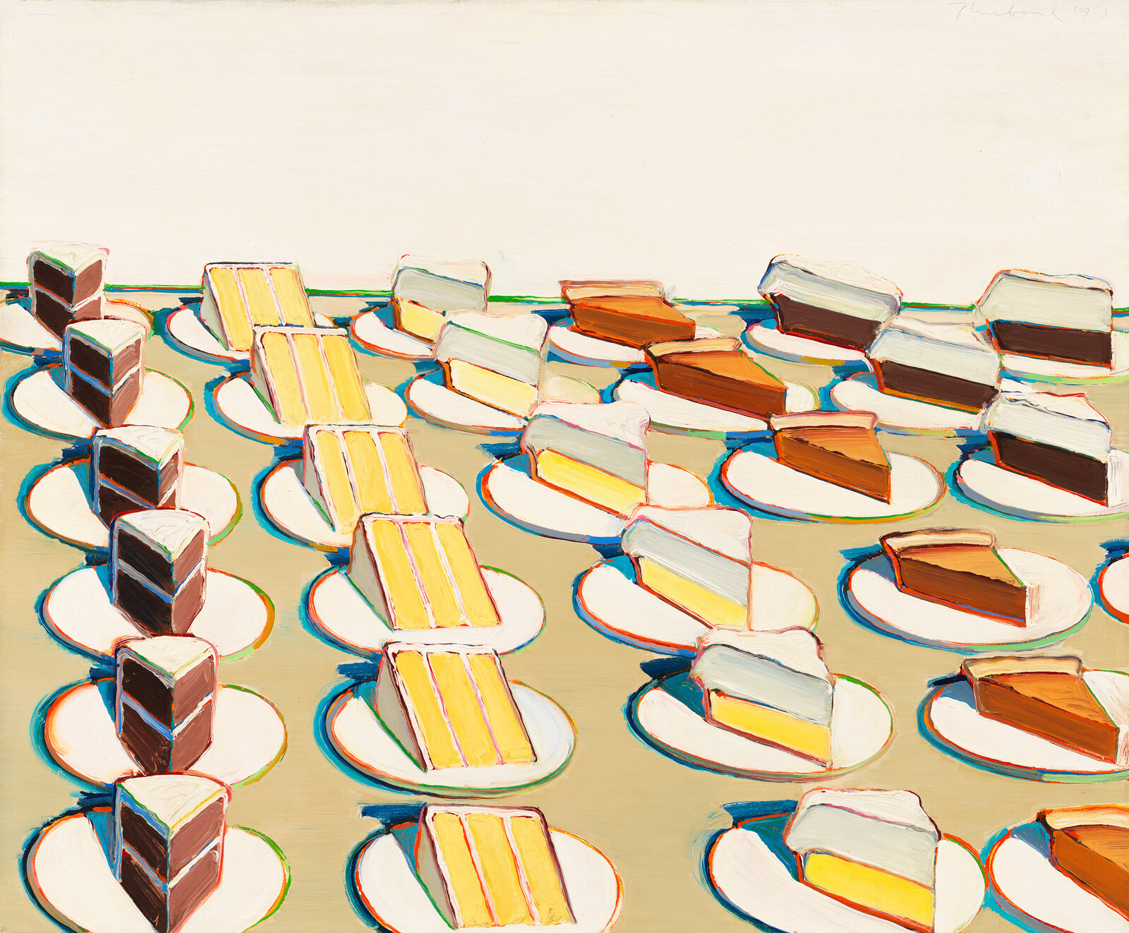 Wayne Thiebaud Whitney Museum Of American Art Wayne Thiebaud Whitney Museum Of American Art