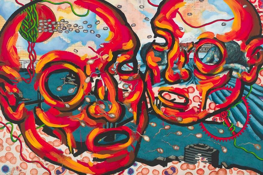 David Wojnarowicz, Das Reingold: New York Schism (1987)