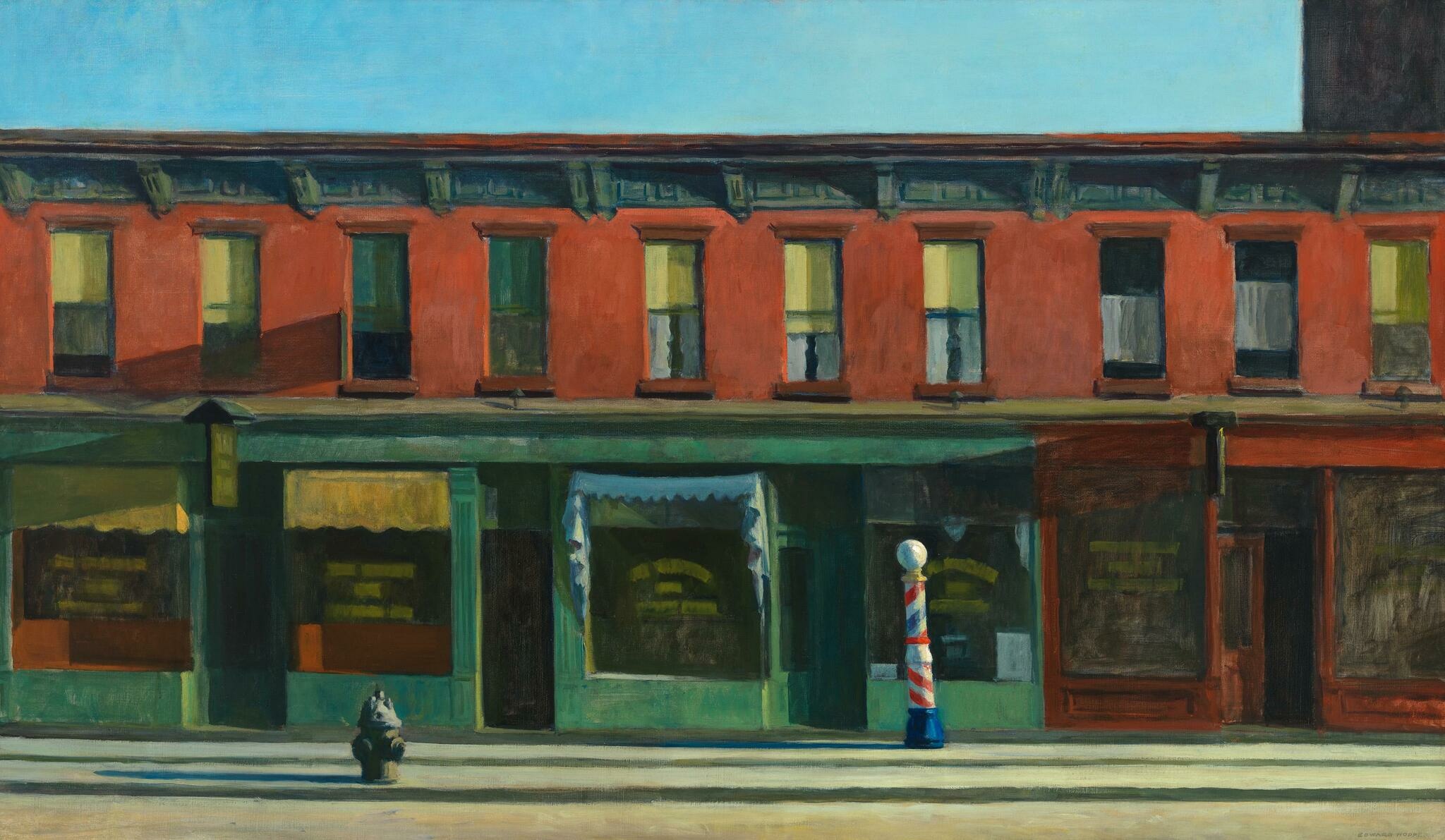 Edward Hopper | Early Sunday Morning | Whitney Museum of American Art