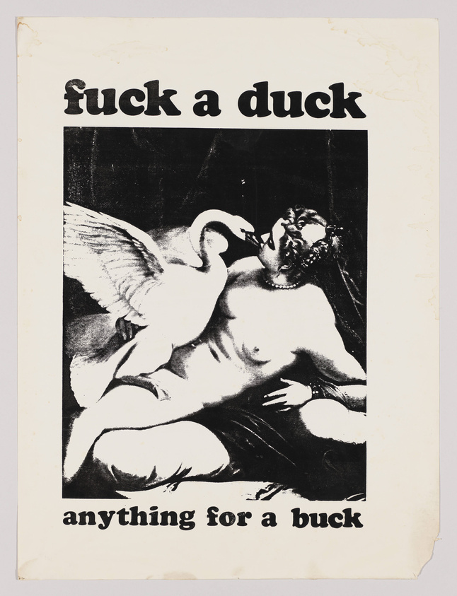 Unknown artist, Fuck A Duck, Anything for A Buck