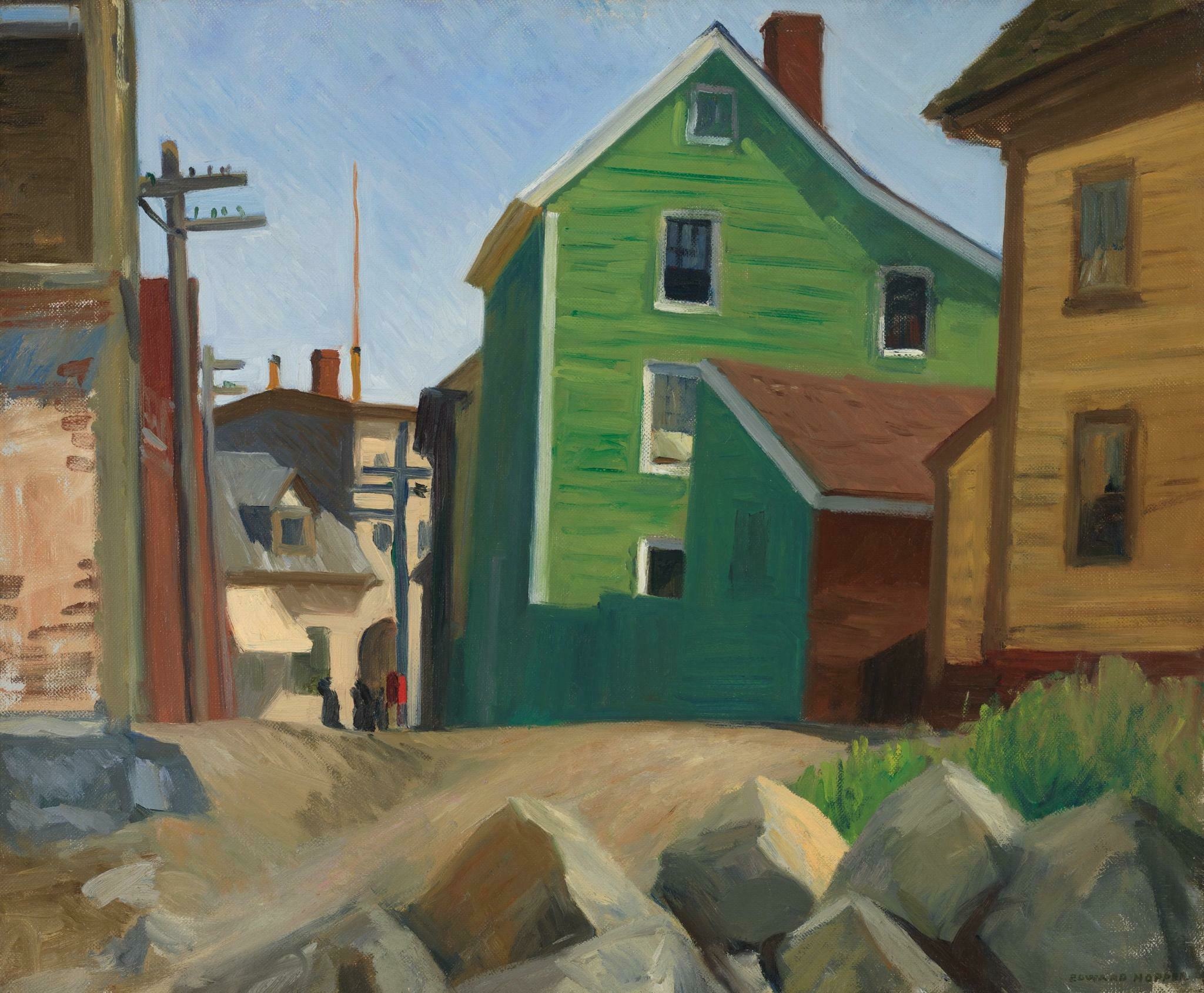 Edward Hopper | Italian Quarter, Gloucester | Whitney ... Edward Hopper | Italian Quarter, Gloucester | Whitney ...