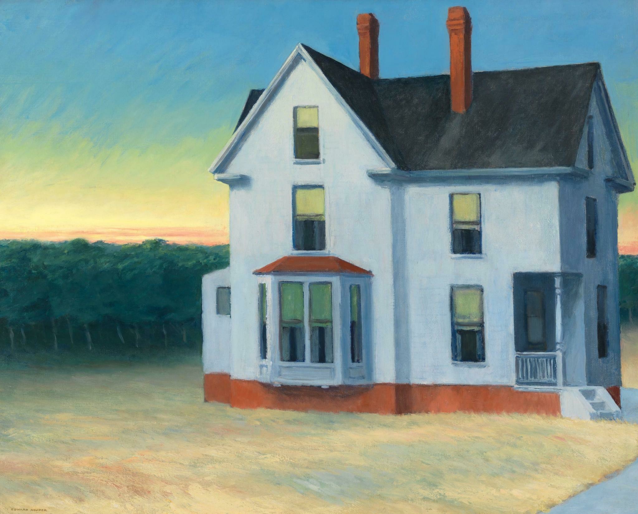 Edward Hopper | Cape Cod Sunset | Whitney Museum of ...