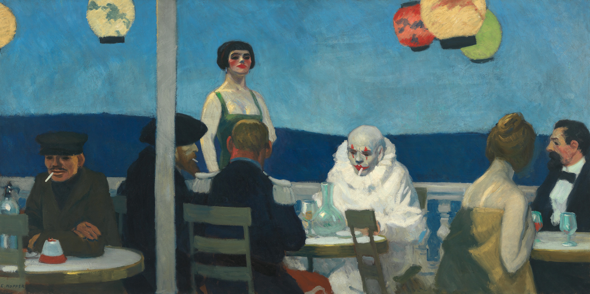 Edward Hopper, Soir Bleu, 1914 | Whitney Museum of American Art