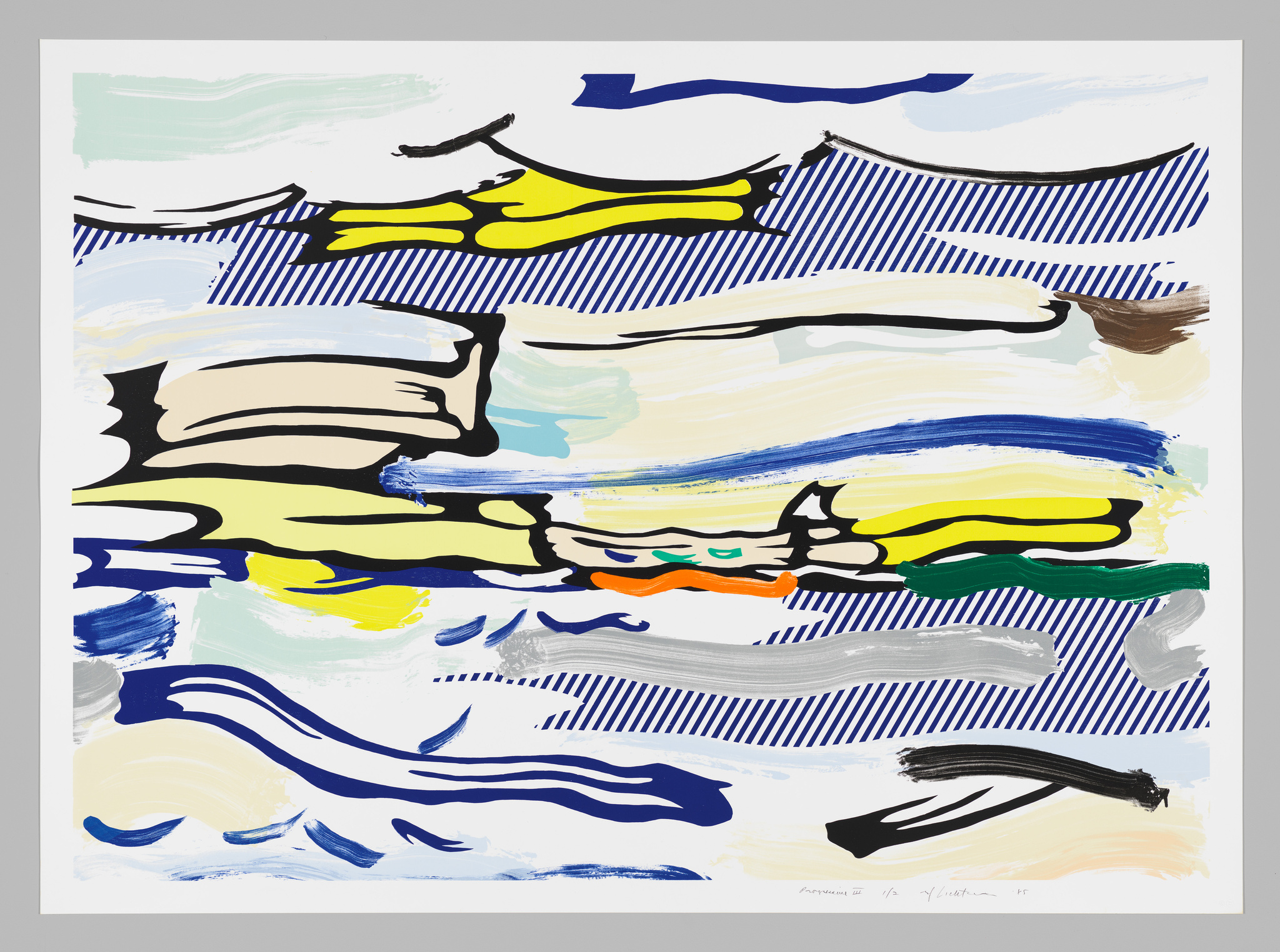 Roy Lichtenstein | Seascape | Whitney Museum of American Art