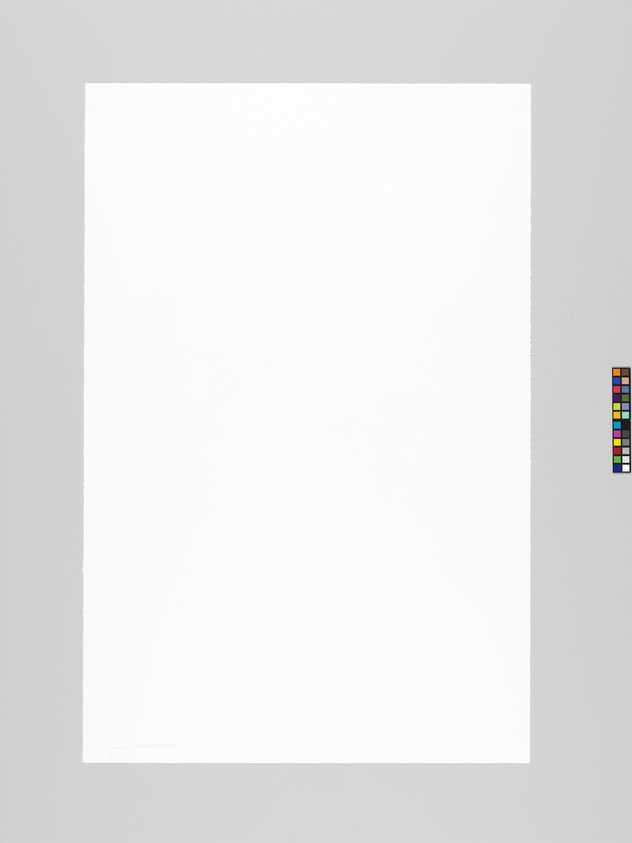 Abstract artwork with layered colors and text reading, "a little space for you right under my skin."