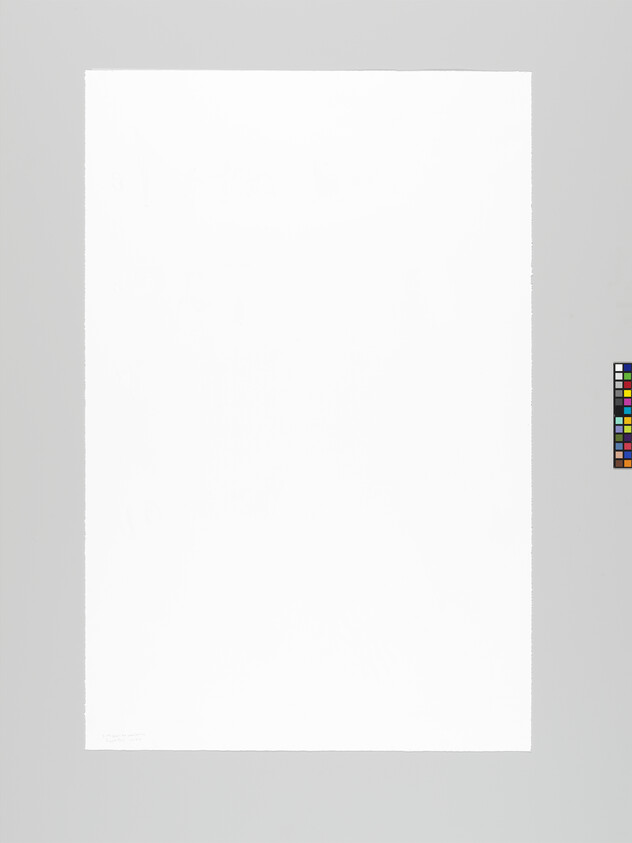 Colorful abstract artwork with overlapping shapes and text reading, "a little space for you right under my shoe."