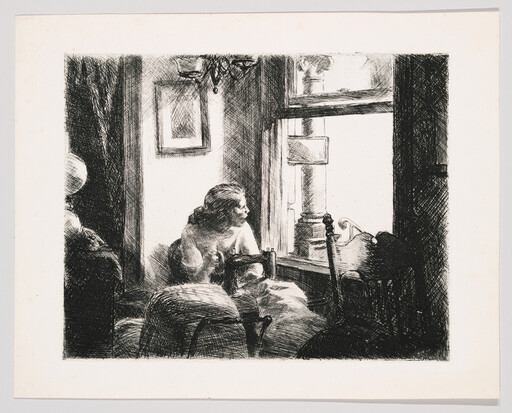 Edward Hopper | East Side Interior | Whitney Museum of American Art