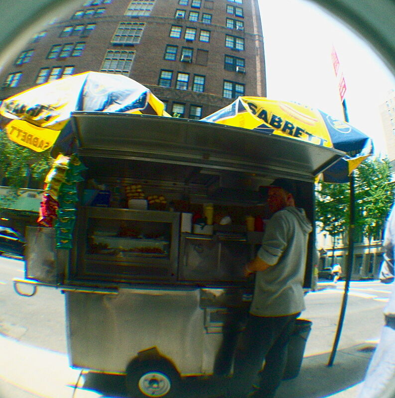 Photo of street vendor