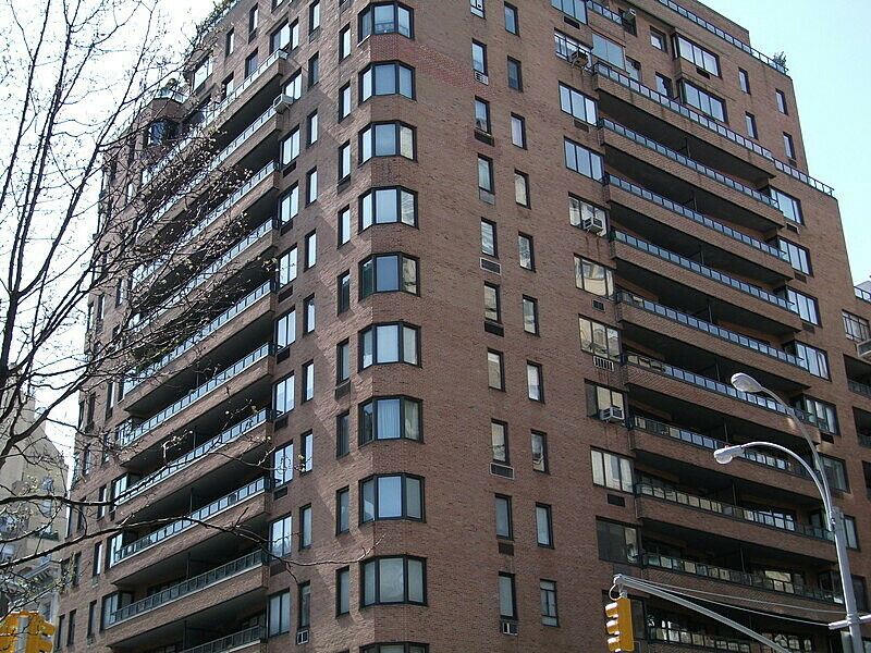 An apartment building