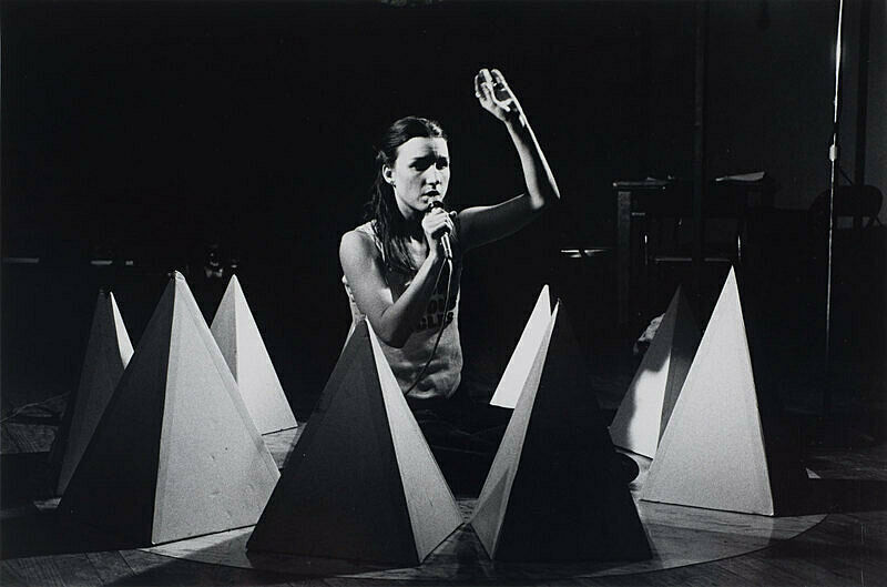 A performance by Jill Kroesen from 1978