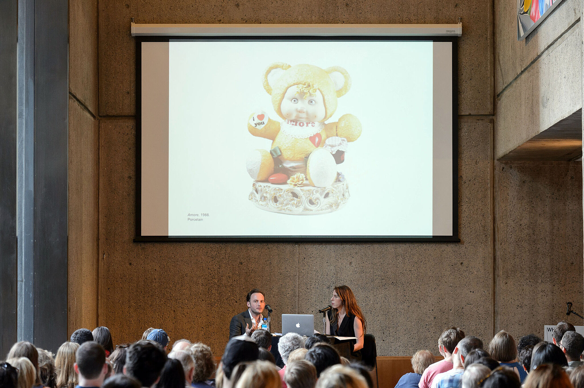 A public talk about artist Jeff Koons