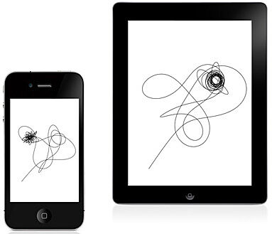 iPhone and a tablet