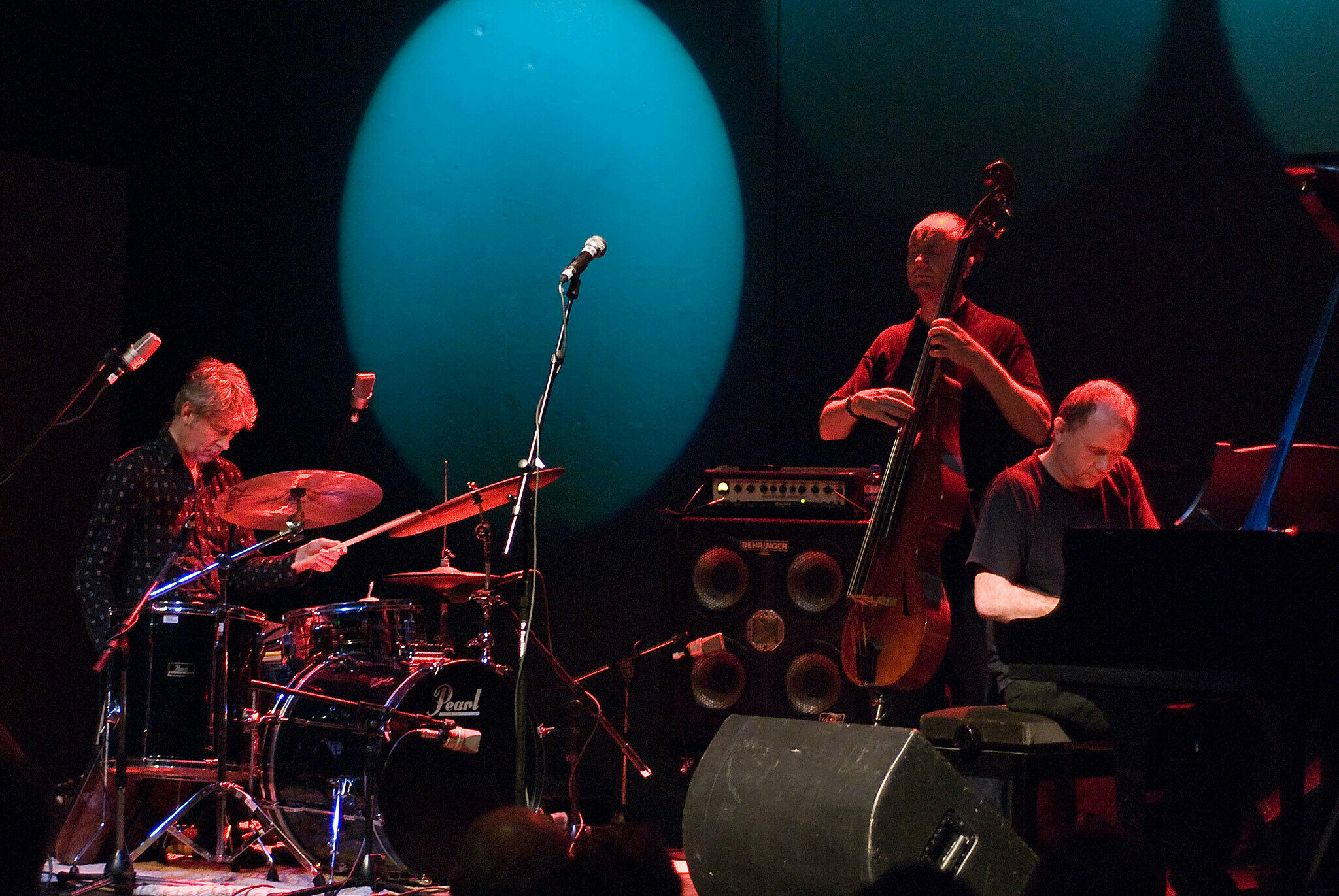The Necks playing in concert