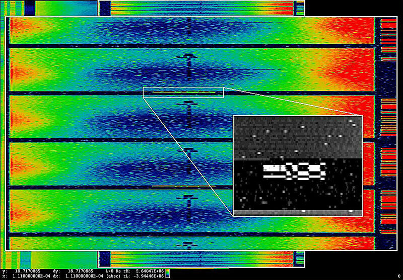 Anarchist: Power Spectrum Display of Doppler Tracks from a Satellite