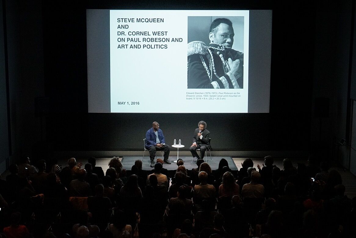 Dr. Cornel West talks to artist Steve McQueen