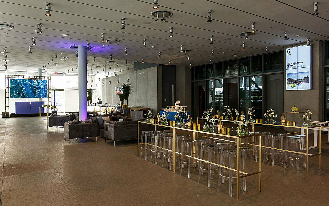 Lobby of the museum