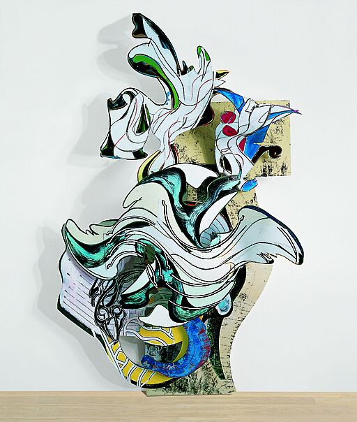 Artwork by Frank Stella.