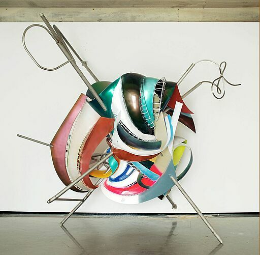 Artwork by Frank Stella.