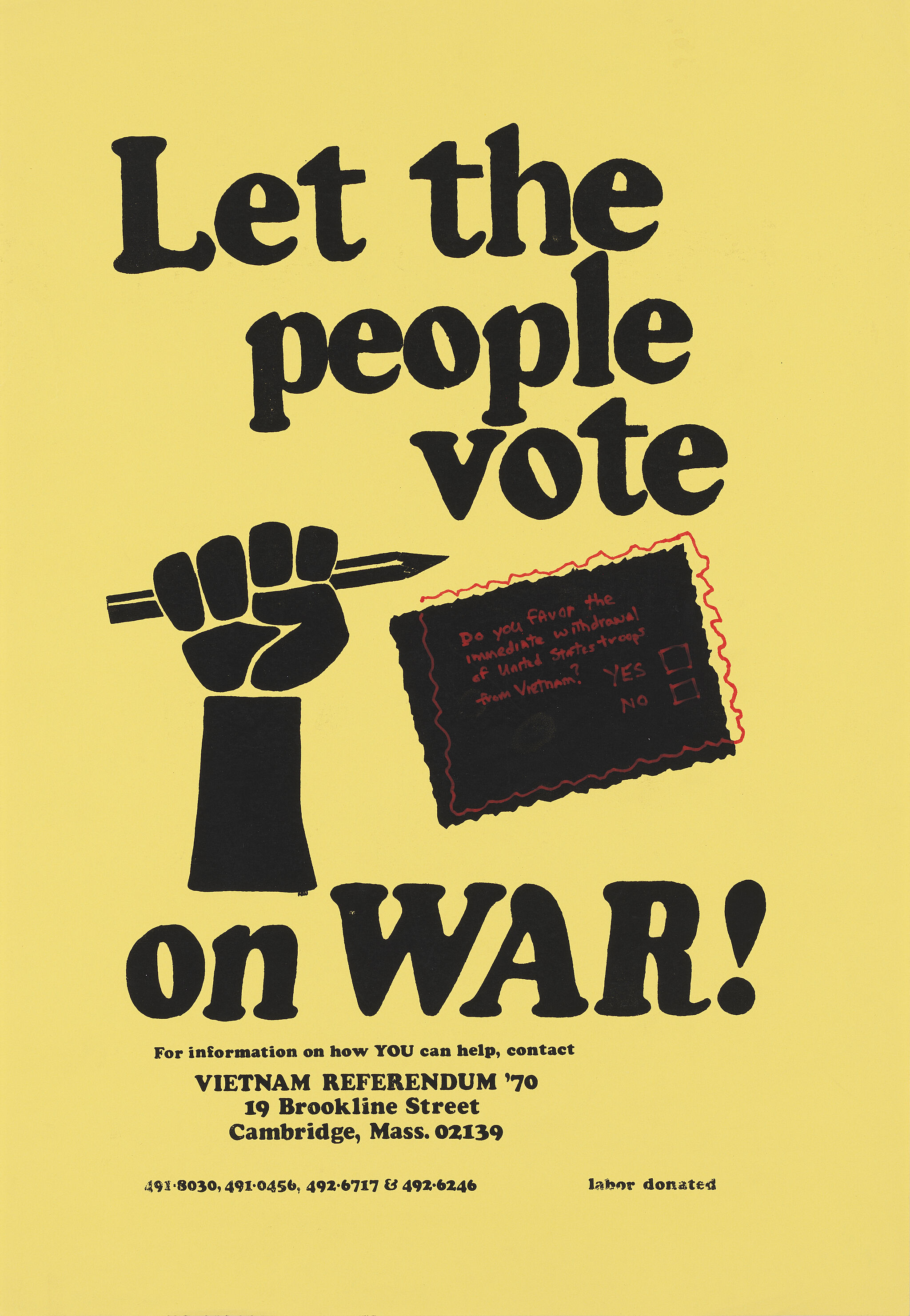 War poster.