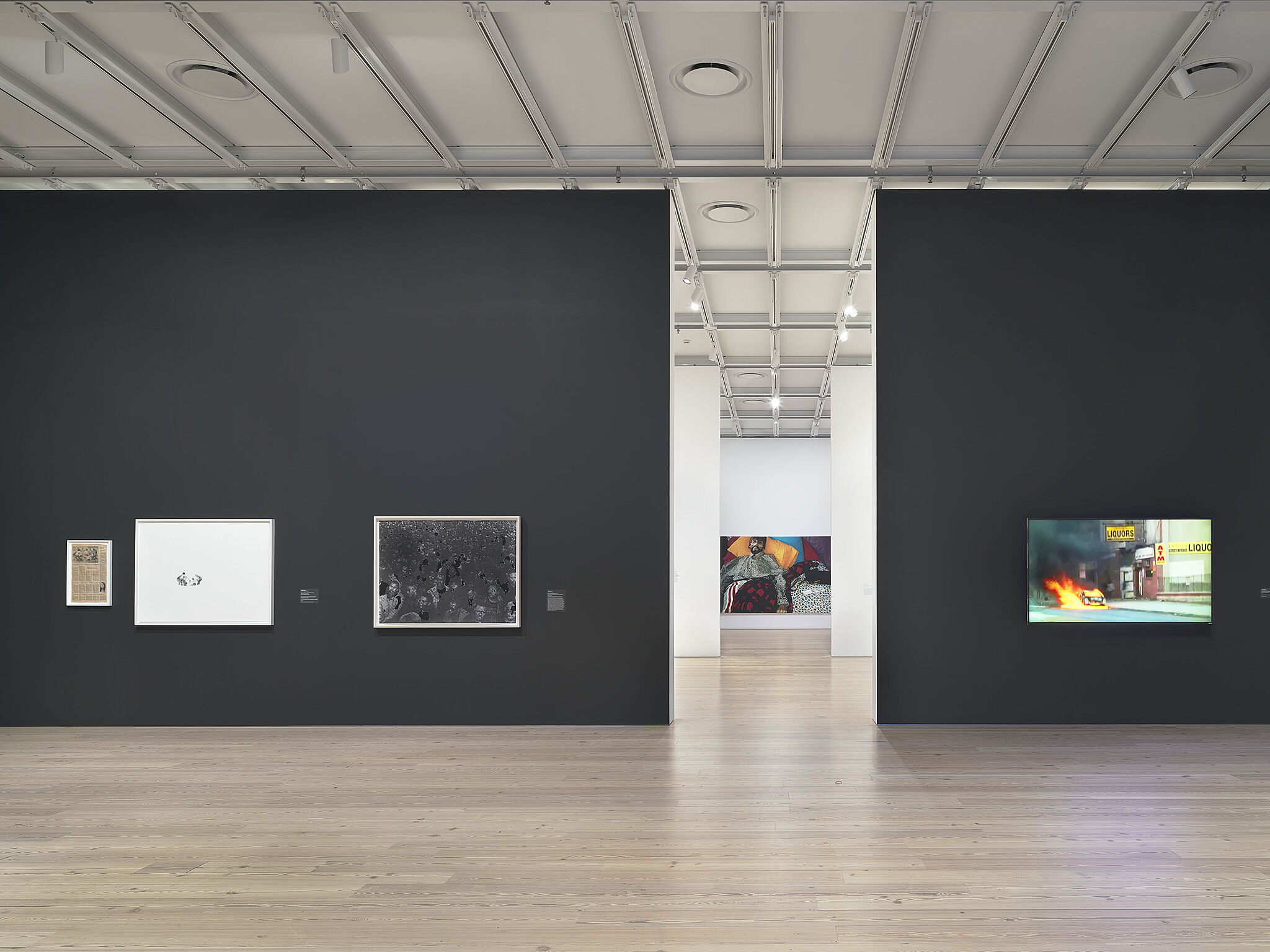 Installation view of An Incomplete History of Protest: Selections from the Whitney’s Collection, 1940–2017