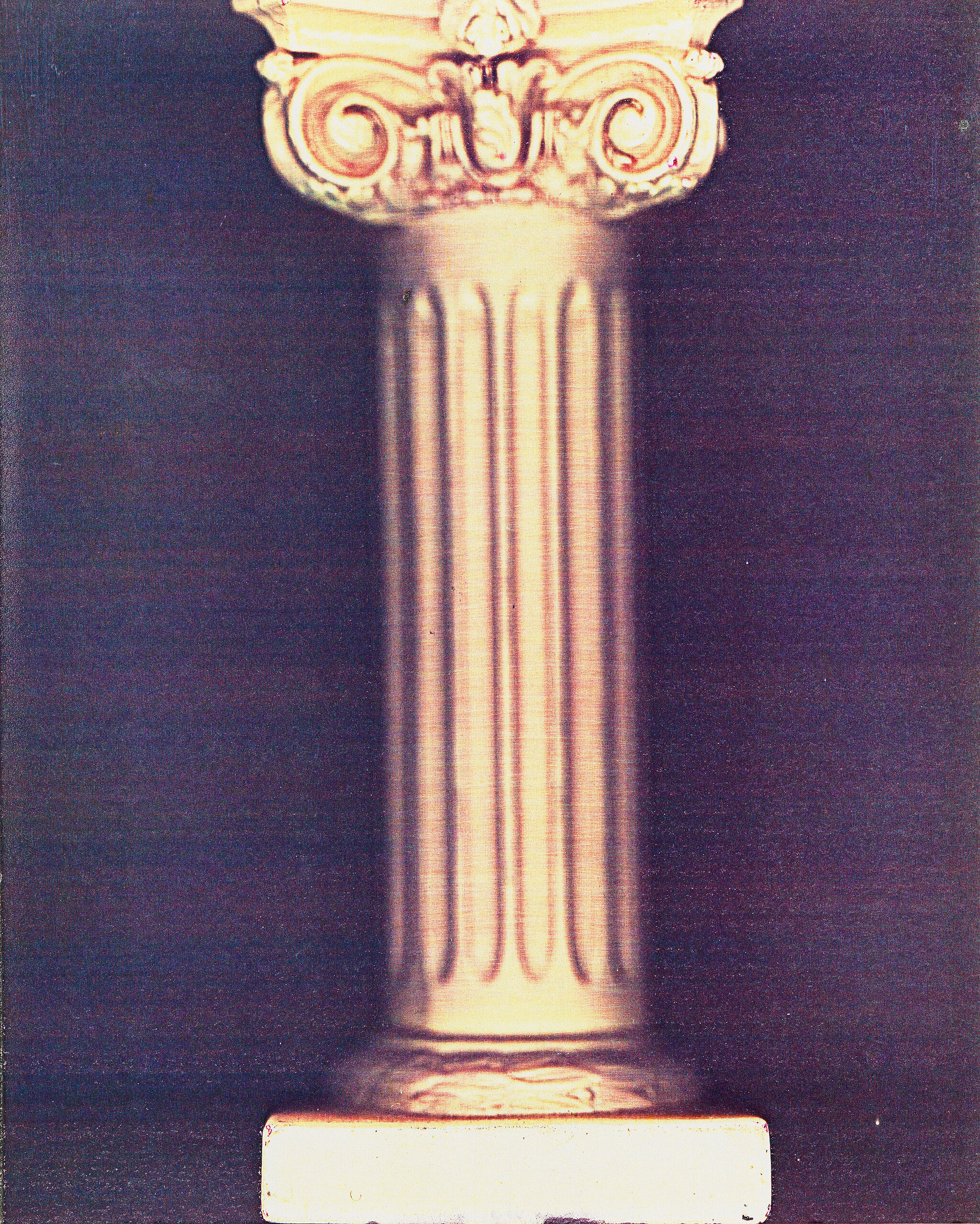 Artwork depicting a column.