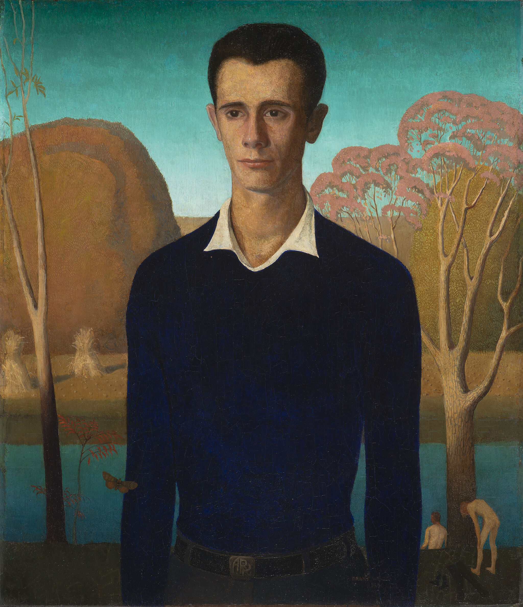 Portrait of young man. 