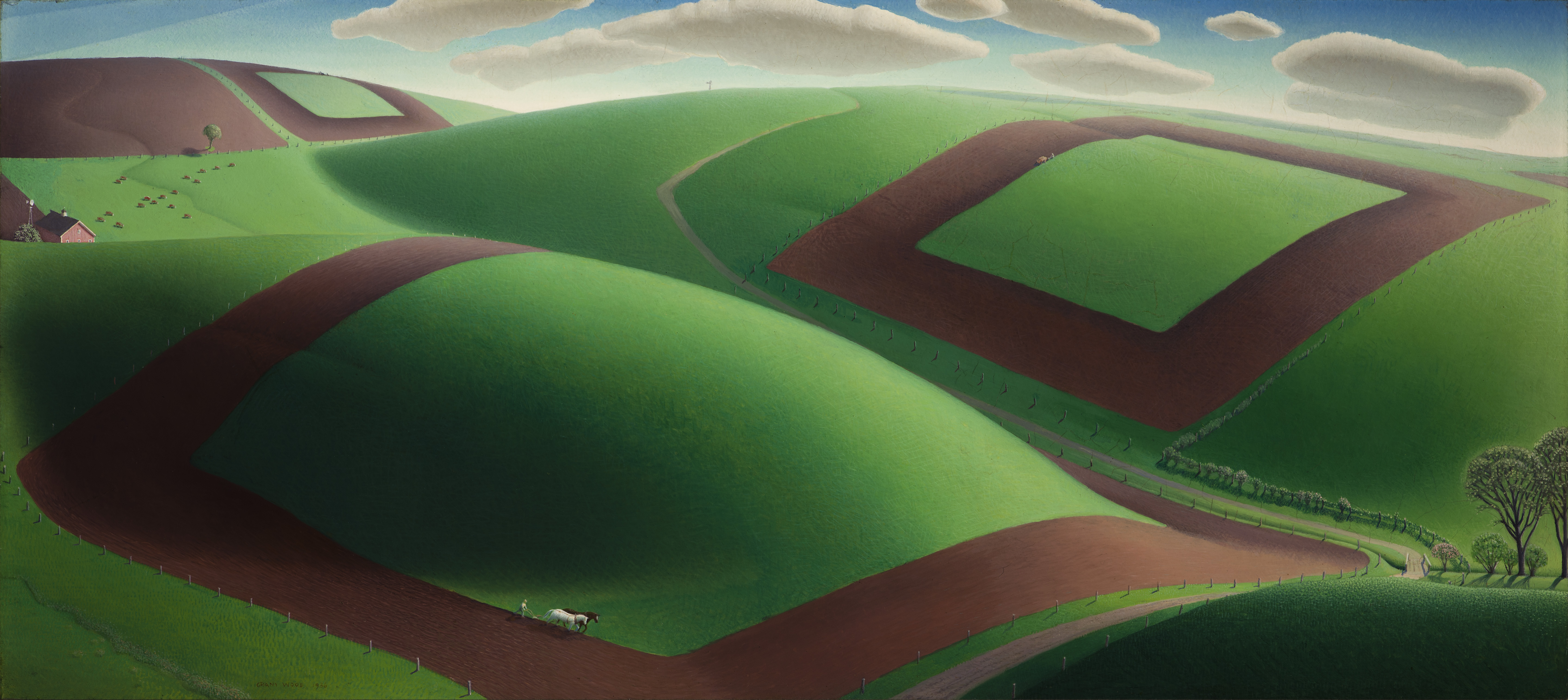 A Chilling Make Believe: Alexis Rockman on Grant Wood | Whitney