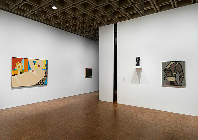 Installation view of Sinister Pop exhibition. 