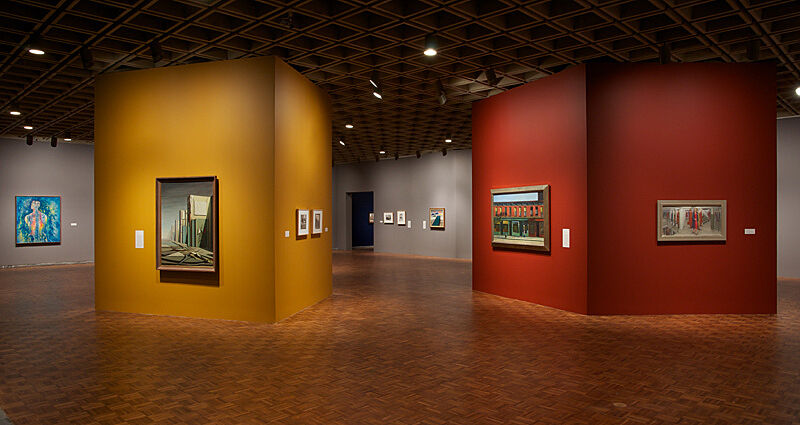 Installation view of Real/Surreal exhibition. 