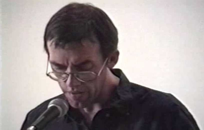 David Wojnarowicz reading.