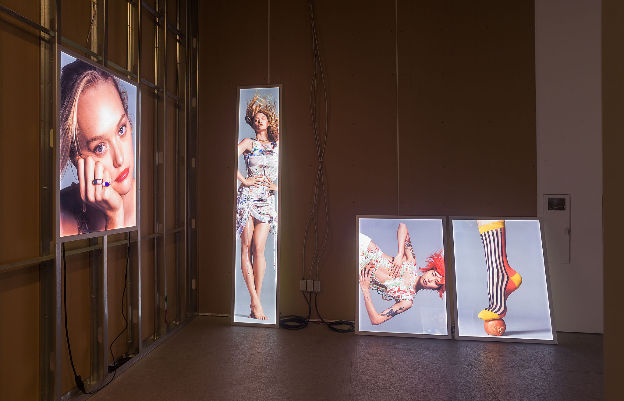 Installation view of Eckhaus Latta: Possessed.