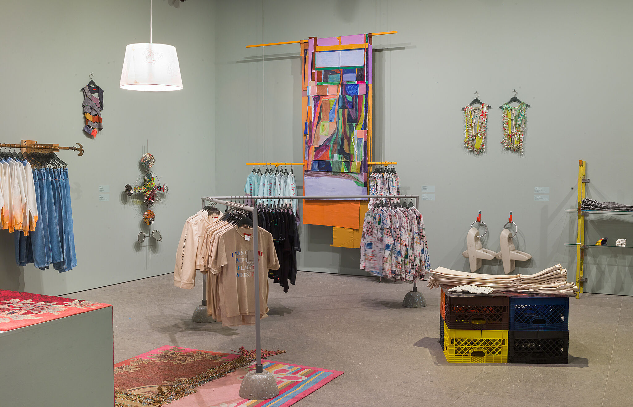 Installation view of Eckhaus Latta: Possessed.