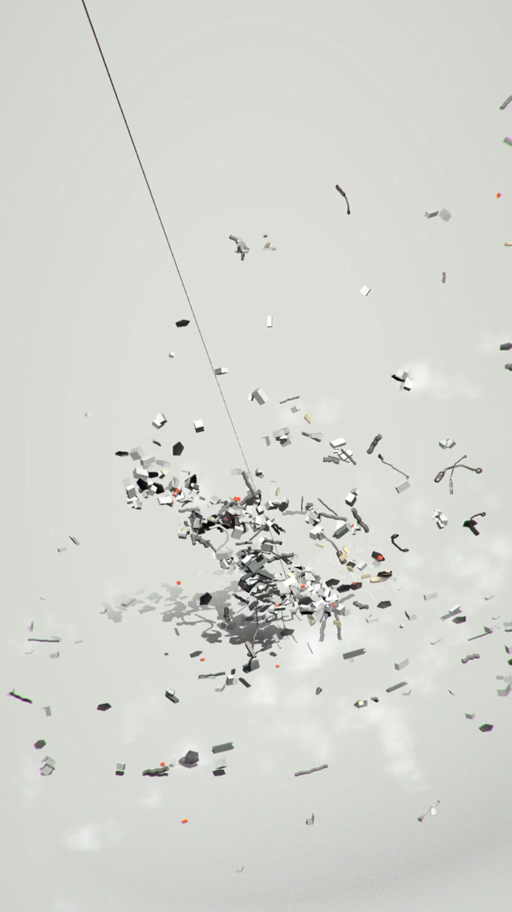 Abstract simulation graphics.