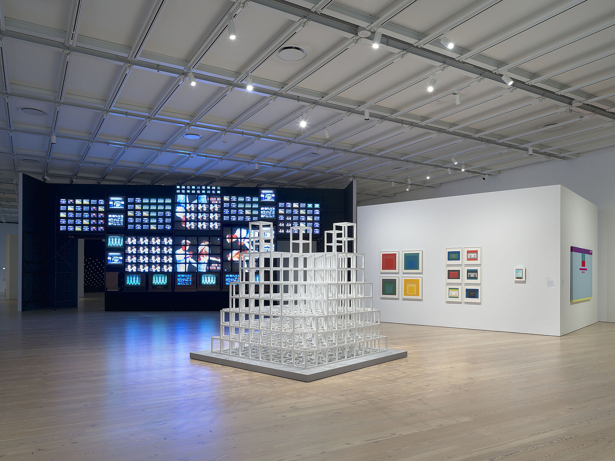 Installation view of Programmed.
