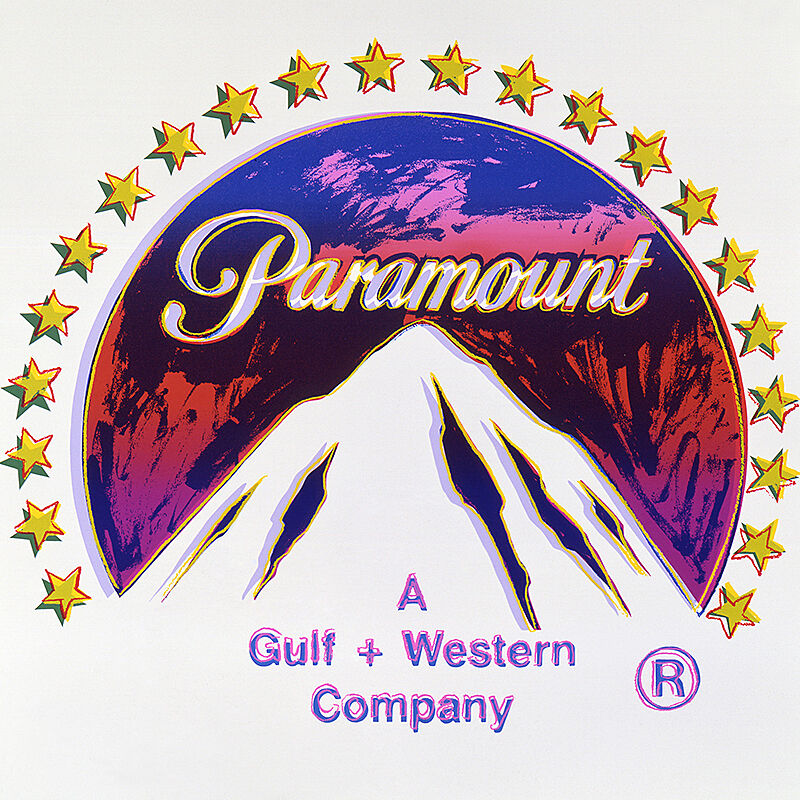 Paramount logo in bright colors.