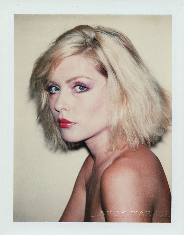 Polaroid picture of Debbie Harry.
