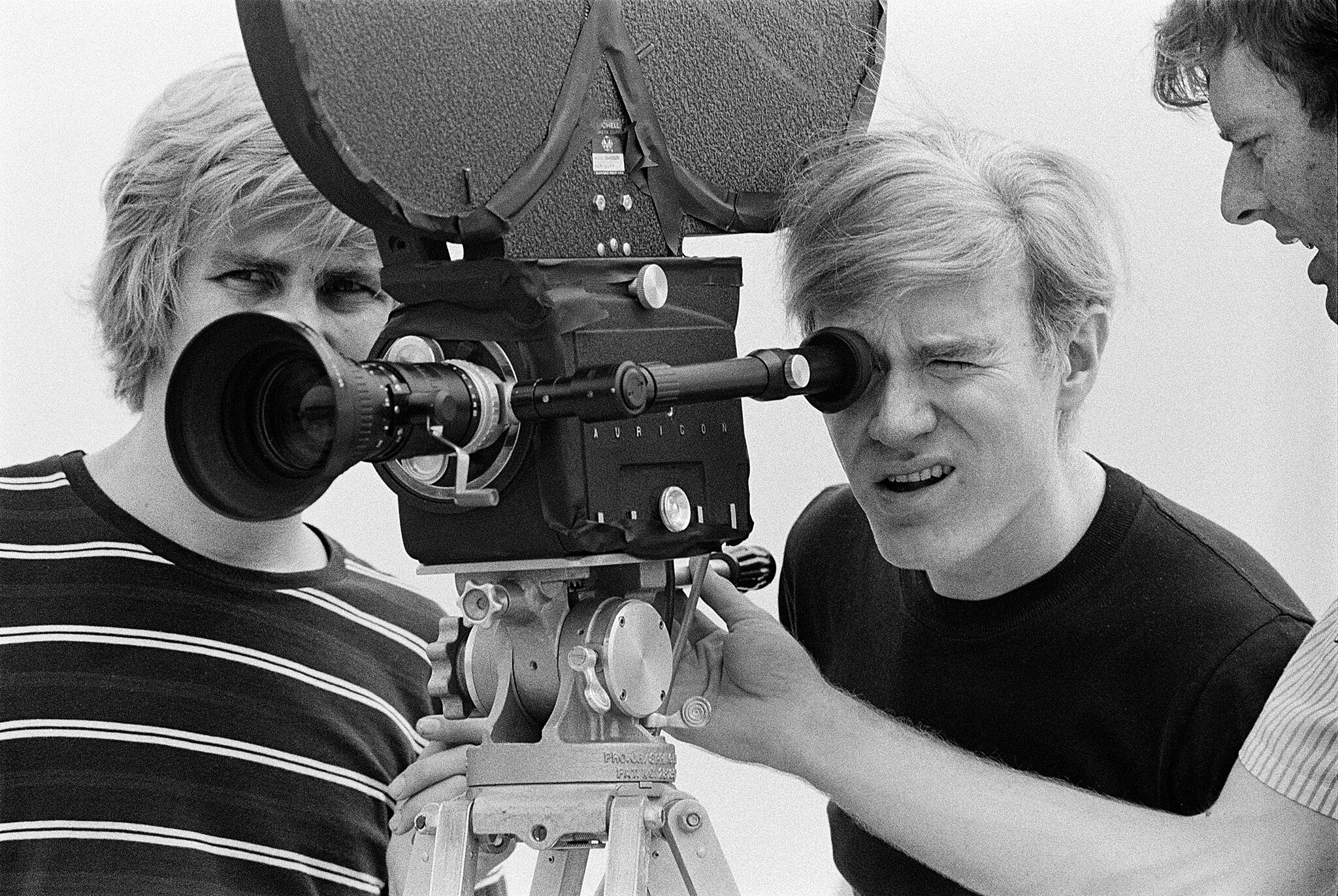 Wein, Warhol and Morrissey shooting My Hustler. © Stephen Shore.