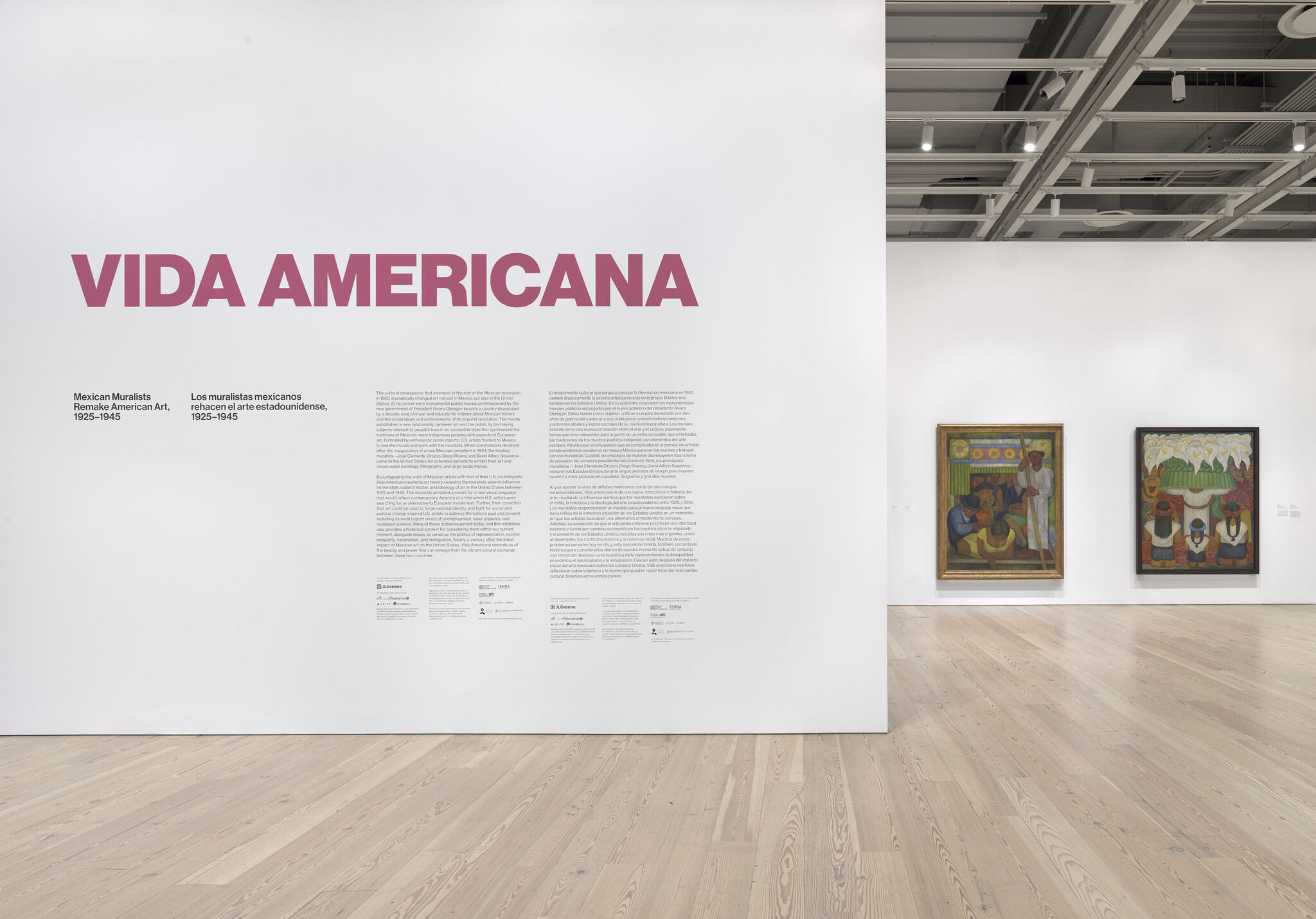Gallery view of Vida Americana: Mexican Muralists Remake American Art, 1925–1945