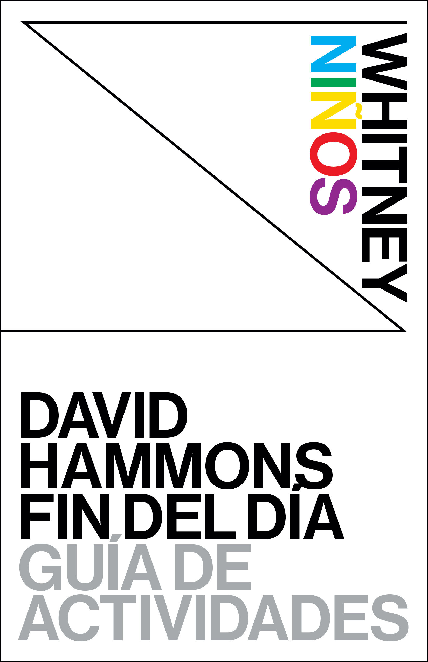 David Hammons Fin del Día Guía de Actividades en Español