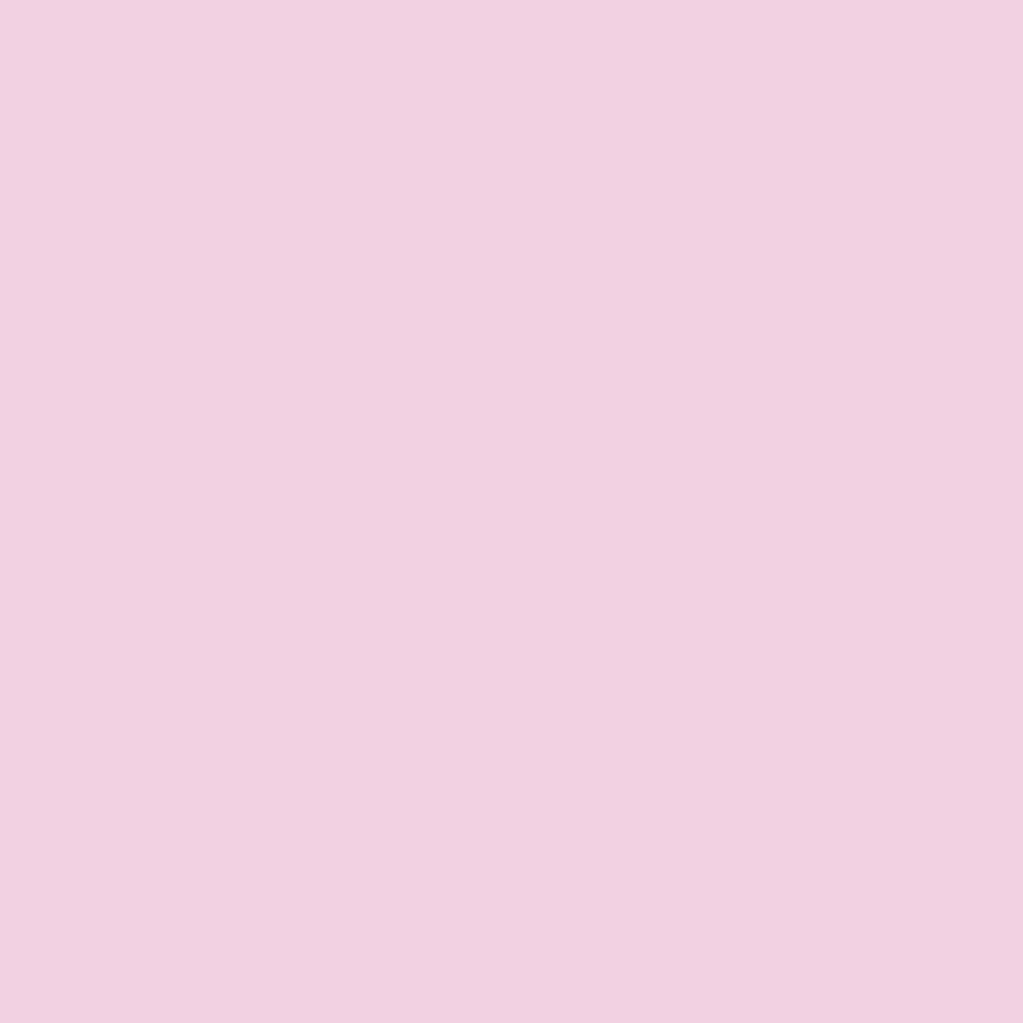 A square of pale pink