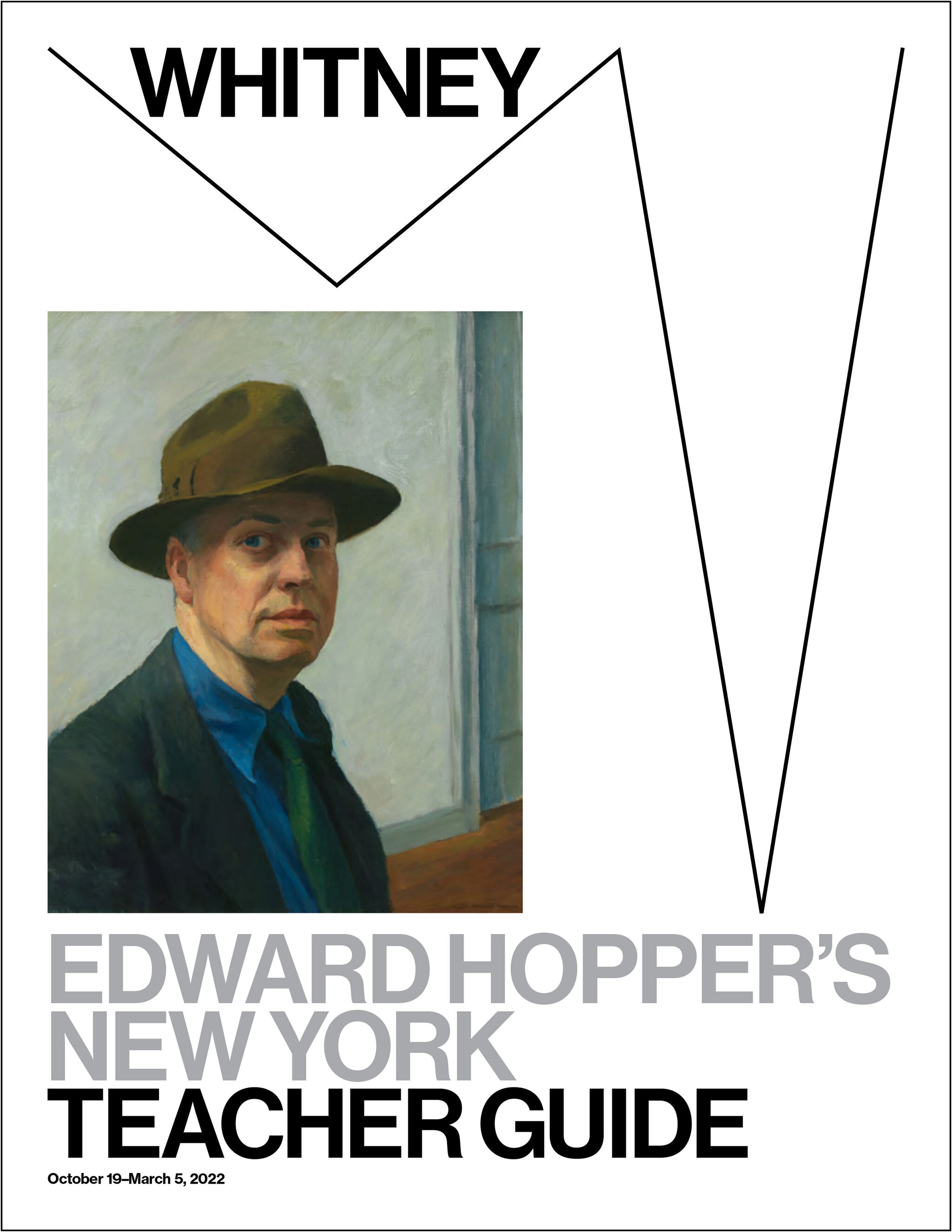 Edward Hopper's New York teaching guide cover.